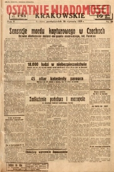 Ostatnie Wiadomości Krakowskie. 1935, nr 28