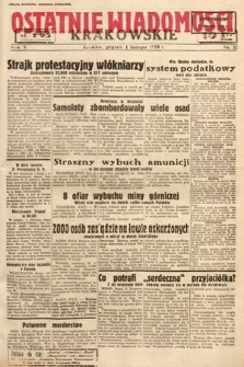 Ostatnie Wiadomości Krakowskie. 1935, nr 32