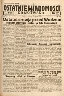 Ostatnie Wiadomości Krakowskie. 1935, nr 136