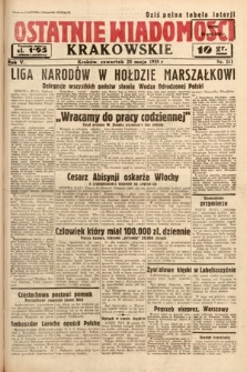 Ostatnie Wiadomości Krakowskie. 1935, nr 141