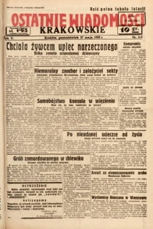 Ostatnie Wiadomości Krakowskie. 1935, nr 145