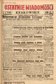 Ostatnie Wiadomości Krakowskie. 1935, nr 150