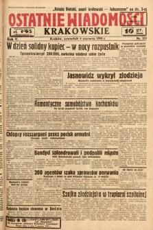 Ostatnie Wiadomości Krakowskie. 1935, nr 155