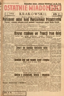 Ostatnie Wiadomości Krakowskie. 1935, nr 157