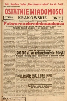Ostatnie Wiadomości Krakowskie. 1935, nr 159