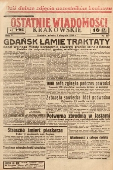 Ostatnie Wiadomości Krakowskie. 1935, nr 213