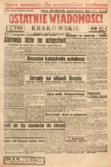 Ostatnie Wiadomości Krakowskie. 1935, nr 224