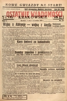 Ostatnie Wiadomości Krakowskie. 1935, nr 245