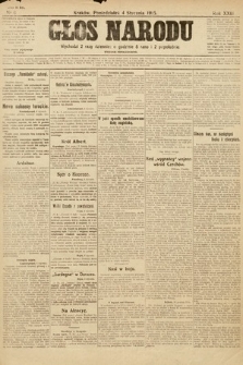 Głos Narodu (wydanie popołudniowe). 1915, nr 6