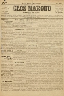 Głos Narodu (wydanie wieczorne). 1915, nr 8