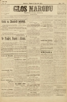 Głos Narodu (wydanie poranne). 1915, nr 12