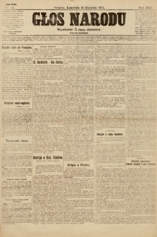 Głos Narodu (wydanie wieczorne). 1915, nr 24
