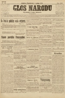 Głos Narodu (wydanie poranne). 1915, nr 56