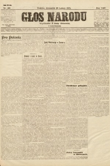 Głos Narodu (wydanie wieczorne). 1915, nr 101
