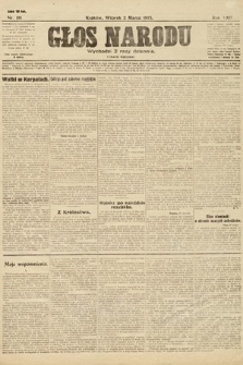 Głos Narodu (wydanie wieczorne). 1915, nr 110