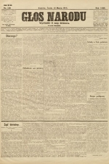 Głos Narodu (wydanie wieczorne). 1915, nr 125