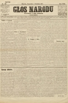 Głos Narodu (wydanie wieczorne). 1915, nr 165