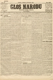 Głos Narodu (wydanie wieczorne). 1915, nr 171