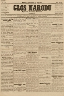 Głos Narodu (wydanie poranne). 1915, nr 244