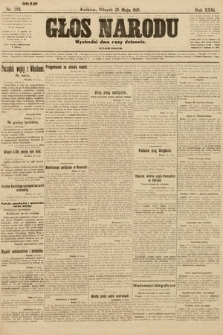 Głos Narodu (wydanie poranne). 1915, nr 258