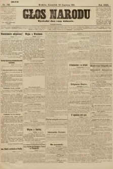 Głos Narodu (wydanie poranne). 1915, nr 288