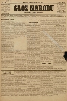 Głos Narodu (wydanie wieczorne). 1915, nr 306
