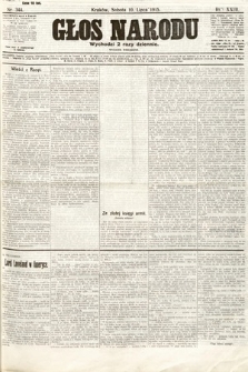 Głos Narodu (wydanie wieczorne). 1915, nr 344