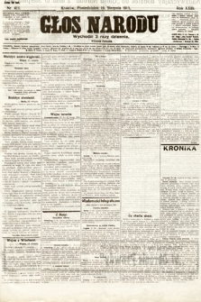 Głos Narodu (wydanie poranne). 1915, nr 411