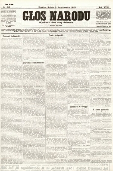 Głos Narodu (wydanie wieczorne). 1915, nr 512