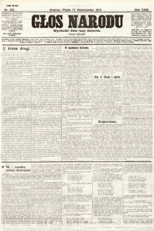 Głos Narodu (wydanie wieczorne). 1915, nr 523