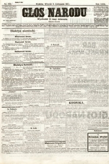 Głos Narodu (wydanie poranne). 1915, nr 573