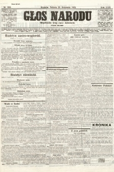 Głos Narodu (wydanie wieczorne). 1915, nr 606