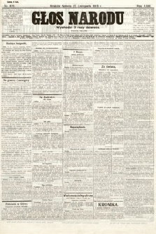 Głos Narodu (wydanie poranne). 1915, nr 623