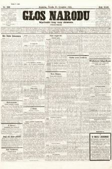 Głos Narodu (wydanie poranne). 1915, nr 669