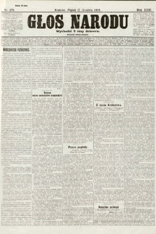 Głos Narodu (wydanie popołudniowe). 1915, nr 676