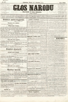 Głos Narodu (wydanie wieczorne). 1915, nr 677
