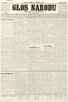 Głos Narodu (wydanie popołudniowe). 1915, nr 679