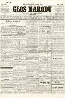 Głos Narodu (wydanie poranne). 1915, nr 693