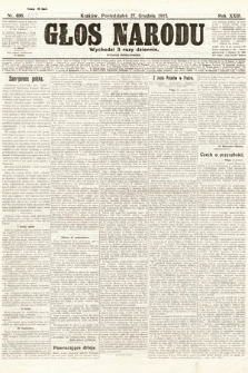 Głos Narodu (wydanie popołudniowe). 1915, nr 697