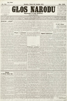 Głos Narodu (wydanie popołudniowe). 1915, nr 703