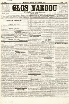 Głos Narodu (wydanie poranne). 1915, nr 708