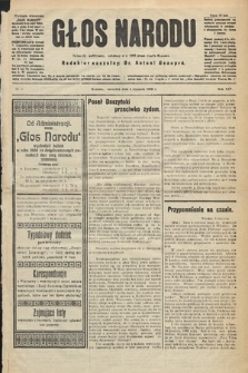 Głos Narodu : dziennik polityczny, założony w r. 1893 przez Józefa Rogosza (wydanie wieczorne). 1906, nr 6