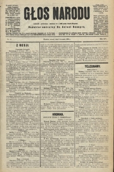 Głos Narodu : dziennik polityczny, założony w r. 1893 przez Józefa Rogosza (wydanie poranne). 1906, nr 12