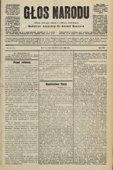Głos Narodu : dziennik polityczny, założony w r. 1893 przez Józefa Rogosza (wydanie wieczorne). 1906, nr 15