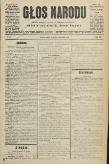 Głos Narodu : dziennik polityczny, założony w r. 1893 przez Józefa Rogosza (wydanie poranne). 1906, nr 18