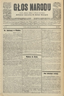 Głos Narodu : dziennik polityczny, założony w r. 1893 przez Józefa Rogosza (wydanie wieczorne). 1906, nr 19