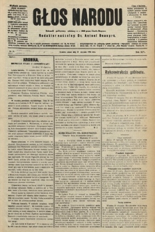 Głos Narodu : dziennik polityczny, założony w r. 1893 przez Józefa Rogosza (wydanie poranne). 1906, nr 31