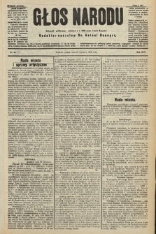 Głos Narodu : dziennik polityczny, założony w r. 1893 przez Józefa Rogosza (wydanie poranne). 1906, nr 44