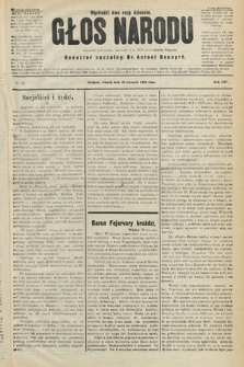 Głos Narodu : dziennik polityczny, założony w r. 1893 przez Józefa Rogosza (wydanie wieczorne). 1906, nr 52