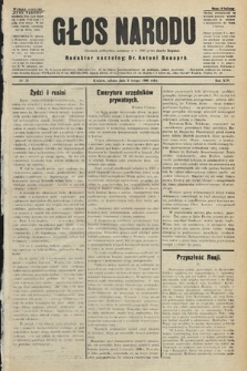 Głos Narodu : dziennik polityczny, założony w r. 1893 przez Józefa Rogosza (wydanie wieczorne). 1906, nr 59